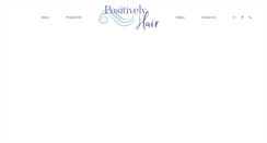 Desktop Screenshot of positivelyhair.co.uk